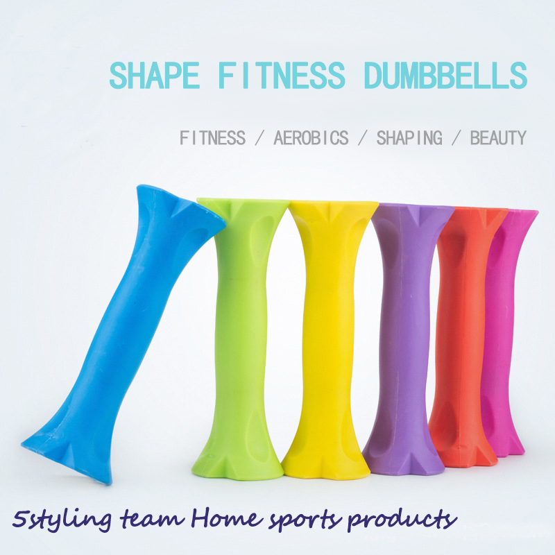 Jinkai pere fitness seadmed: paari värvi luu kujuline väike hantlid naistele, 1.4kg, otse müüdud tootja ja asendusaine